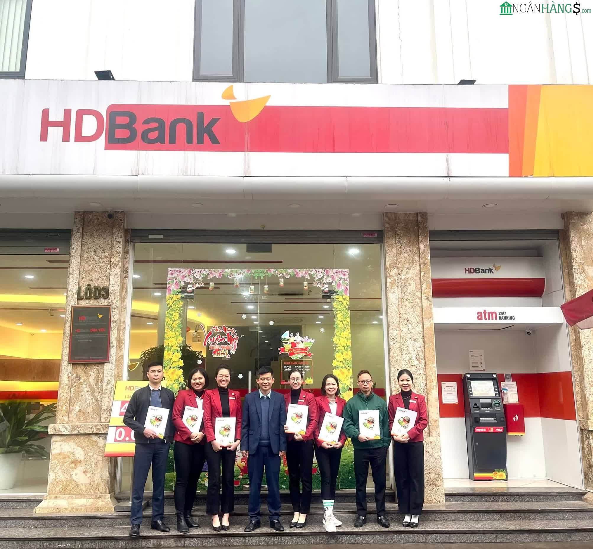 Ảnh Ngân hàng Phát triển TPHCM HDBank Phòng giao dịch Tân Yên 1