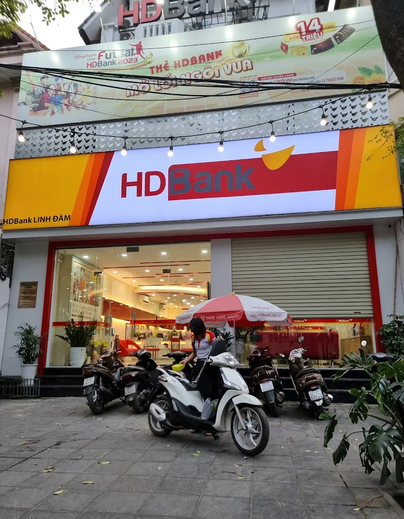Ảnh Ngân hàng Phát triển TPHCM HDBank Phòng giao dịch Linh Đàm 1