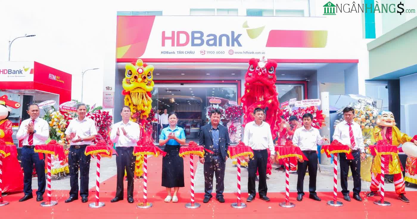 Ảnh Cây ATM ngân hàng Phát triển TPHCM HDBank Phòng giao dịch Tân Châu 1
